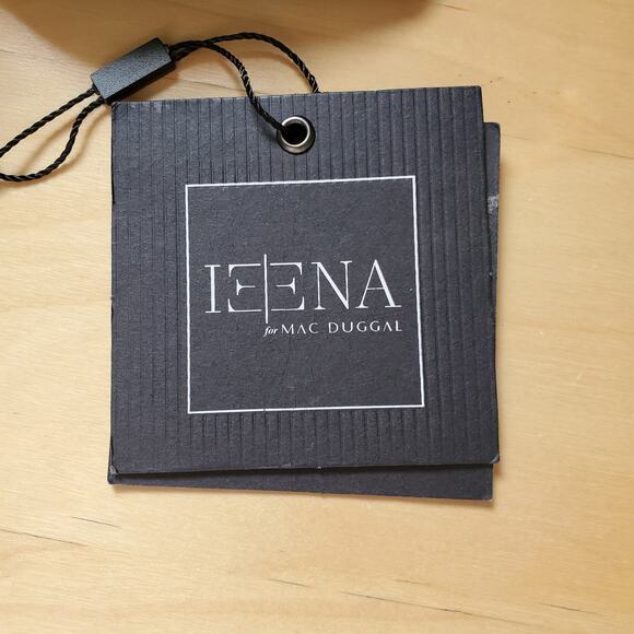 IEENA for Mac Duggal Gathered One Shoulder Satin Gown Emerald Green 26654 Size 2 - Picture 12 of 12